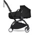 Carucior 3 in 1 pentru copii BABYZEN YOYO², cadru negru, cu landou, scoica auto Cloud G si pachet de culoare Black - 3