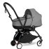 Carucior 3 in 1 pentru copii BABYZEN YOYO², cadru negru, cu landou, scoica auto Cloud G si pachet de culoare Grey - 2