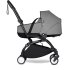 Carucior 3 in 1 pentru copii BABYZEN YOYO², cadru negru, cu landou, scoica auto Cloud G si pachet de culoare Grey - 3