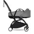 Carucior 3 in 1 pentru copii BABYZEN YOYO², cadru negru, cu landou, scoica auto Cloud G si pachet de culoare Grey - 4