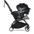 Carucior 3 in 1 pentru copii BABYZEN YOYO², cadru negru, cu landou, scoica auto Cloud G si pachet de culoare Grey - 5