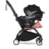 Carucior 3 in 1 pentru copii BABYZEN YOYO², cadru negru, cu landou, scoica auto Cloud G si pachet de culoare Ginger - 5