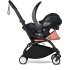 Carucior 3 in 1 pentru copii BABYZEN YOYO², cadru negru, cu landou, scoica auto Cloud G si pachet de culoare Ginger - 6