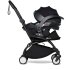 Carucior 3 in 1 pentru copii BABYZEN YOYO², cadru negru, cu landou, scoica auto Cloud G si pachet de culoare Black - 5