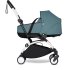 Carucior 3 in 1 pentru copii BABYZEN YOYO², cadru alb, cu landou, scoica auto Cloud G si pachet de culoare Aqua - 3