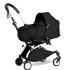 Carucior 3 in 1 pentru copii BABYZEN YOYO², cadru alb, cu landou, scoica auto Cloud G si pachet de culoare Black - 2