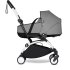 Carucior 3 in 1 pentru copii BABYZEN YOYO², cadru alb, cu landou, scoica auto Cloud G si pachet de culoare Grey - 3