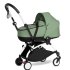 Carucior 3 in 1 pentru copii BABYZEN YOYO², cadru alb, cu landou, scoica auto Cloud G si pachet de culoare Peppermint - 2