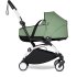 Carucior 3 in 1 pentru copii BABYZEN YOYO², cadru alb, cu landou, scoica auto Cloud G si pachet de culoare Peppermint - 3