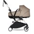 Carucior 3 in 1 pentru copii BABYZEN YOYO², cadru alb, cu landou, scoica auto Cloud G si pachet de culoare Taupe - 3