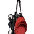 Бебешка количка 3 в 1 BABYZEN YOYO², бяла рамка, с кош за носене, столче за кола Cloud G и червен пакет - 7