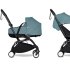 Детска количка BABYZEN YOYO² 3 в 1, черна рамка, с пакет за новородено, количка и цветен пакет Aqua - 1