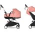 BABYZEN YOYO² Παιδικό Καρότσι 3 σε 1 με Πορτ-μπεμπέ & Newborn Pack - White Frame & Ginger - 1