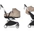 Детска количка BABYZEN YOYO² 3 в 1, бяла рамка, с пакет за новородено, кош за кош и цветен пакет Taupe - 1