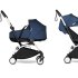 Детска количка BABYZEN YOYO² 3 в 1, бяла рамка, с пакет за новородено, количка и цветен пакет Air France - 1