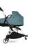 BABYZEN YOYO² Connect Διπλό Καρότσι Για Δίδυμα Με Λευκό Σκελετό, Πορτ-μπεμπέ & Aqua - 2