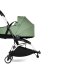 Детска количка за близнаци BABYZEN YOYO² CONNECT, двойна, с бяла рамка, количка и цвят Peppermint - 2