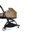Детска количка за близнаци BABYZEN YOYO² CONNECT, двойна, с черна рамка и кош за носене Toffee - 2