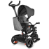 Tricicleta pentru copii Lionelo - Haari scaun rotativ, compacta, confortabila - Stone Grey - 7