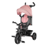 Tricicleta pentru copii Lionelo - Haari scaun rotativ, compacta, confortabila - Bublegum - 3