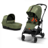 Детска количка 2 в 1 Cybex Gold - ултра лека спортна Melio Street Olive Green - 19