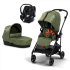 Детска количка 3 в 1 Cybex Gold - Melio Street ултра лека спортна Olive Green - 1