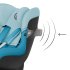 Scaun auto pentru copii Cybex Sirona SX2 i-Size, testat ADAC, rotativ 360° - Beach Blue - 15