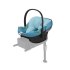 Детско столче за кола Cybex Aton S2 i-Size, 45-87 см, елегантно и безопасно - Beach Blue - 14