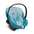 Παιδικό κάθισμα αυτοκινήτου Cybex Aton S2 i-Size, 45-87 cm, κομψό και ασφαλές - Beach Blue - 10