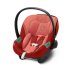 Детско столче за кола Cybex Aton S2 i-Size, 45-87 см, елегантно и безопасно - Hibiscus Red - 1