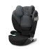 Детско столче за кола Cybex Solution S2 i-Fix, удобно, 3-12 години - Monument Grey - 1