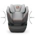 Scaun auto pentru copii Cybex Solution S2 i-Fix, confortabil, 3-12 ani - Lava Grey - 11