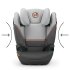 Παιδικό κάθισμα αυτοκινήτου Cybex Solution S2 i-Fix, άνετο, 3-12 ετών - Lava Grey - 11