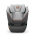 Παιδικό κάθισμα αυτοκινήτου Cybex Solution S2 i-Fix, άνετο, 3-12 ετών - Lava Grey - 2