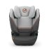 Детско столче за кола Cybex Solution S2 i-Fix, удобно, 3-12 години - Lava Grey - 2