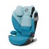 Детско столче за кола Cybex Solution S2 i-Fix, удобно, 3-12 години - Beach Blue - 1