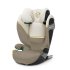 Детско столче за кола Cybex Solution S2 i-Fix, удобно, 3-12 години - Seashell Beige - 1