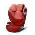 Παιδικό κάθισμα αυτοκινήτου Cybex Solution S2 i-Fix, άνετο, 3-12 ετών - Hibiscus Red - 1