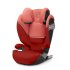 Детско столче за кола Cybex Solution S2 i-Fix, удобно, 3-12 години - Hibiscus Red - 1