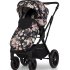 Carucior 3 in 1 pentru copii Cavoe Axo Style, confortabil, editia premium, cu landou si scoica Cybex - La Rose - 13