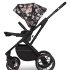 Carucior 3 in 1 pentru copii Cavoe Axo Style, confortabil, editia premium, cu landou si scoica Cybex - La Rose - 9