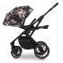 Παιδικό καρότσι 3 σε 1 Cavoe Axo Style, άνετο, premium έκδοση, με πορτμπαγκάζ και κέλυφος Cybex Aton 5 - La Rose - 11