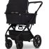 Carucior 3 in 1 pentru copii Cavoe Axo Style, confortabil, editia premium, cu landou si scoica Cybex - Meteorite - 15