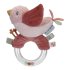 Little Dutch Beaded Ring Rattle Toy - Flowers & Butterflies Collection bird - 1