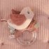 Little Dutch Beaded Ring Rattle Toy - Flowers & Butterflies Collection bird - 5