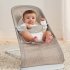 Детска люлка BabyBjorn Balance Soft Mesh, практична, удобна - Grey Beige - 2