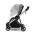 Детска спортна количка Thule Shine Grey Melange със сребриста рамка - 3