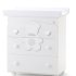 Детски скрин Italbaby Fiocco Classic колекция Boutique с три чекмеджета с матрак и корито - 1