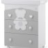 Детски скрин Italbaby Fiocco Classic колекция Boutique с три чекмеджета с матрак и корито - 2
