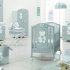 Детски скрин Italbaby Fiocco Classic колекция Boutique три чекмеджета с матрак и корито - Сив - 3